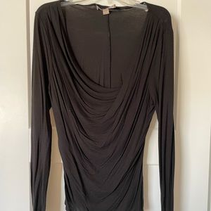 Love 21 Swooped Neck Shirt